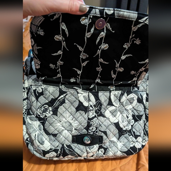 Vera Bradley Carson Shoulder Bag, Bedford Blooms - Picture 3 of 4